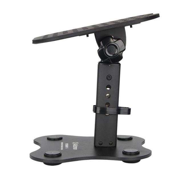 ALCTRON MS180-5 SUPPORTO MONITOR DA STUDIO SET ( COPPIA DI STAND ) IN METALLO REGOLABILE INCLINABILE ANTI SCIVOLO-VIBRAZIONI DES
