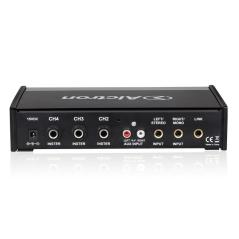 ALCTRON HA400 V2 PREAMPLIFICATORE 4 CUFFIE AMPLIFICATORE CUFFIA DESKTOP 4 INGRESSI + ALIMENTATORE