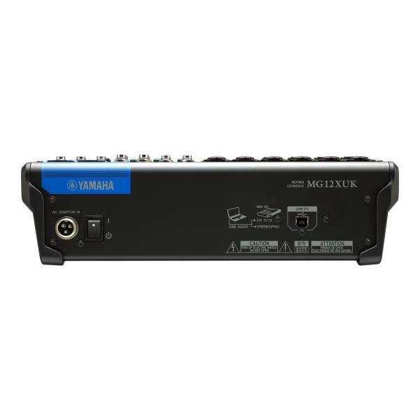 YAMAHA MG12XUK MIXER 12 CANALI CON ALIMENTAZIONE PHANTOM ED EFFETTI