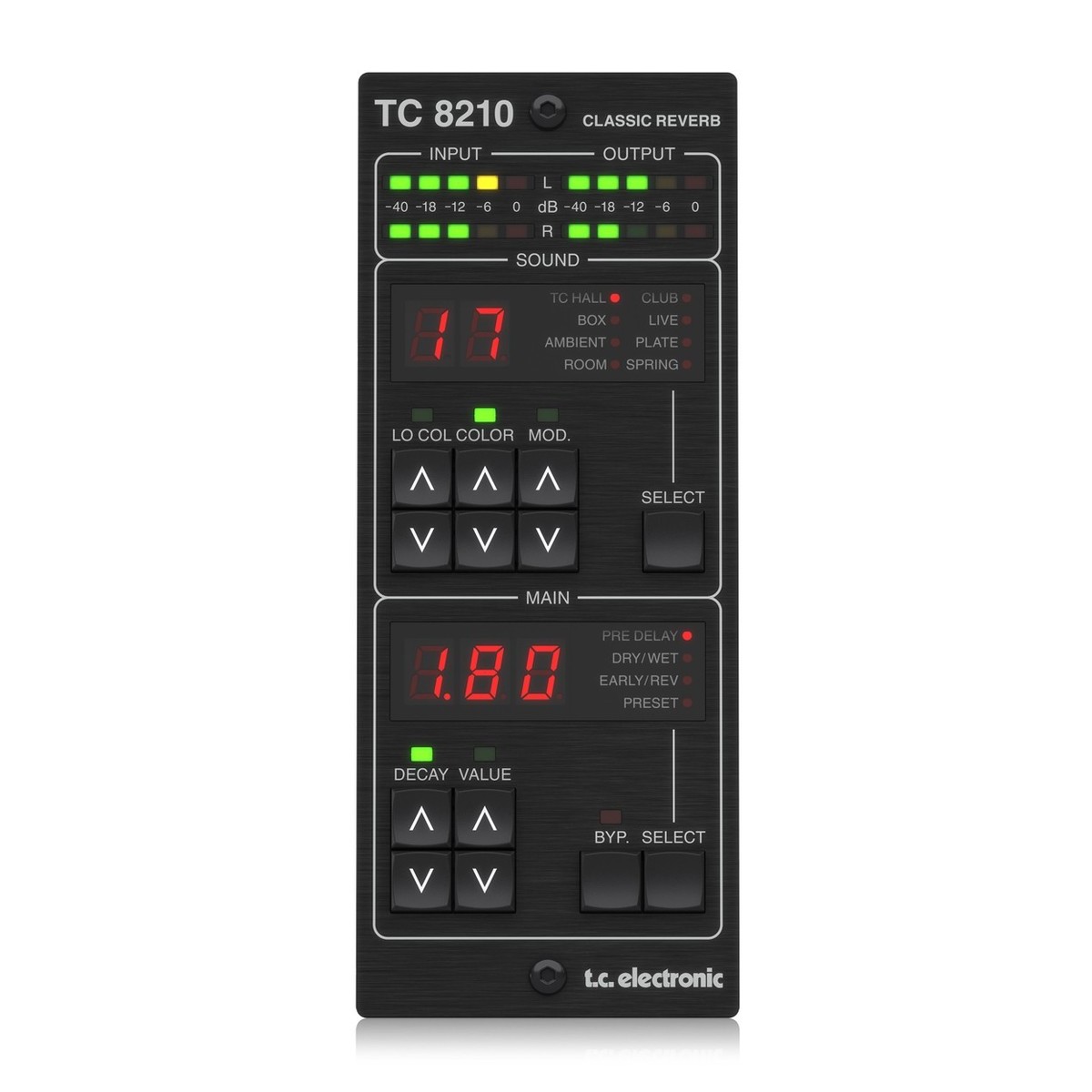 TC ELECTRONIC TC8210-DT PLUGIN RIVERBERO CON CONTROLLER USB DEDICATO