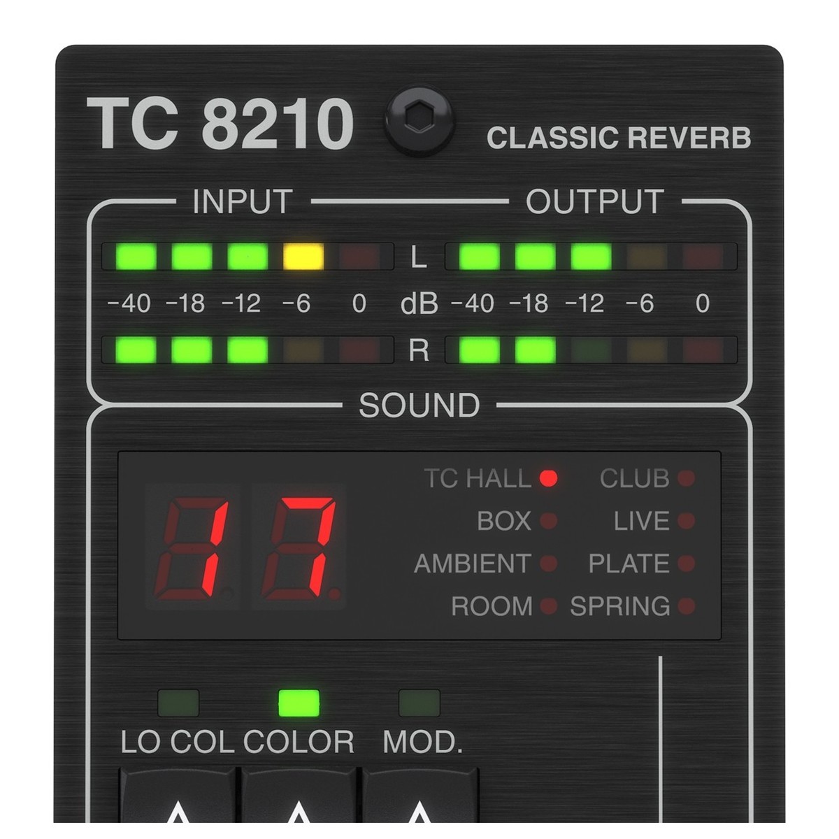 TC ELECTRONIC TC8210-DT PLUGIN RIVERBERO CON CONTROLLER USB DEDICATO