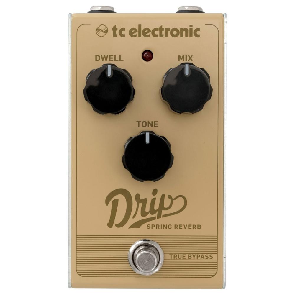 TC ELECTRONIC DRIP SPRING REVERB EFFETTO RIVERBERO A PEDALE PER CHITARRA