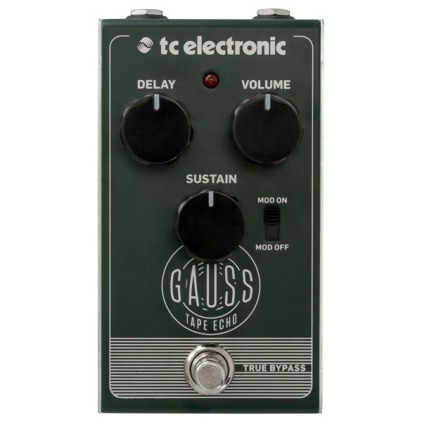 TC ELECTRONIC GAUSS TAPE ECHO EFFETTO ECO A NASTRO A PEDALE PER CHITARRA