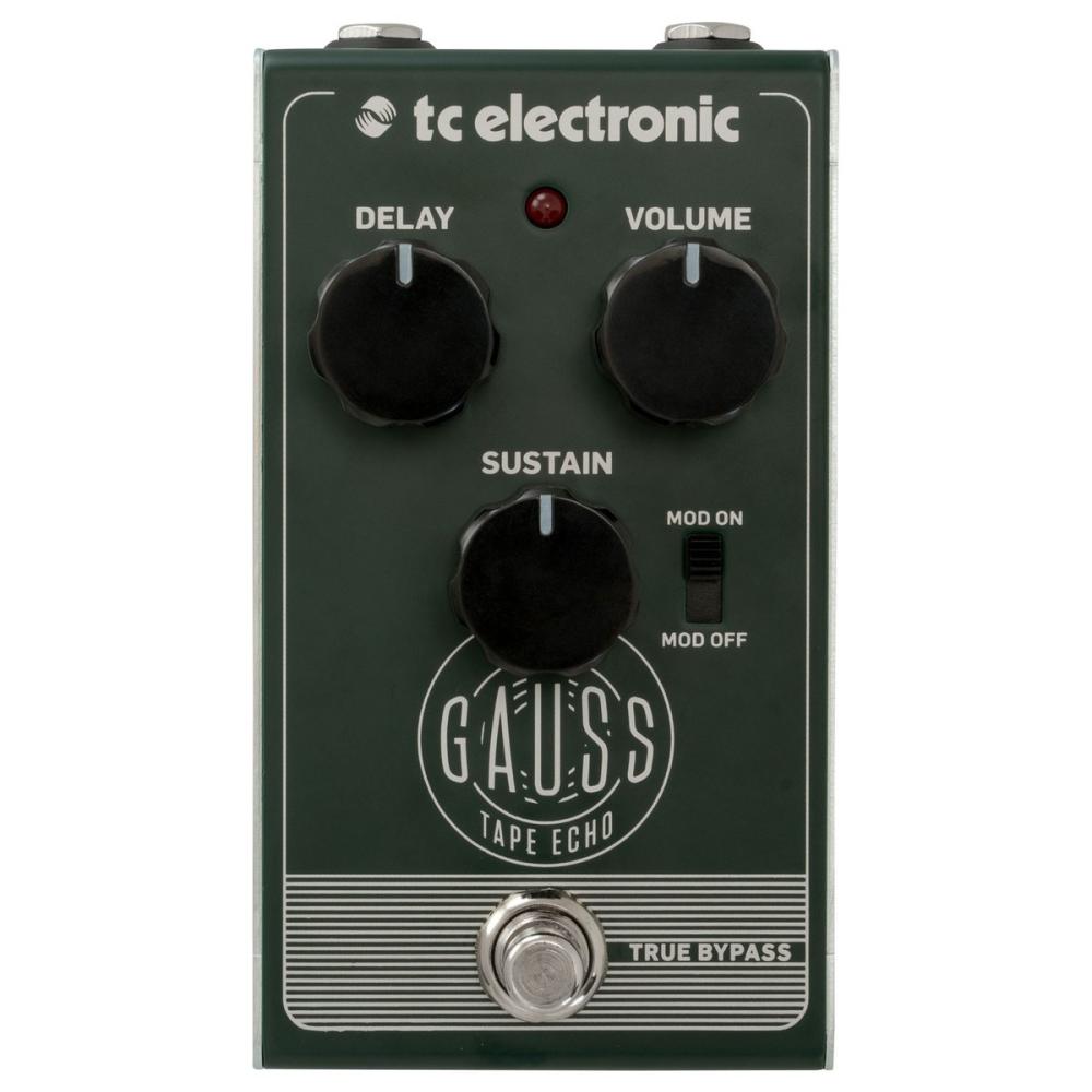 TC ELECTRONIC GAUSS TAPE ECHO EFFETTO ECO A NASTRO A PEDALE PER CHITARRA