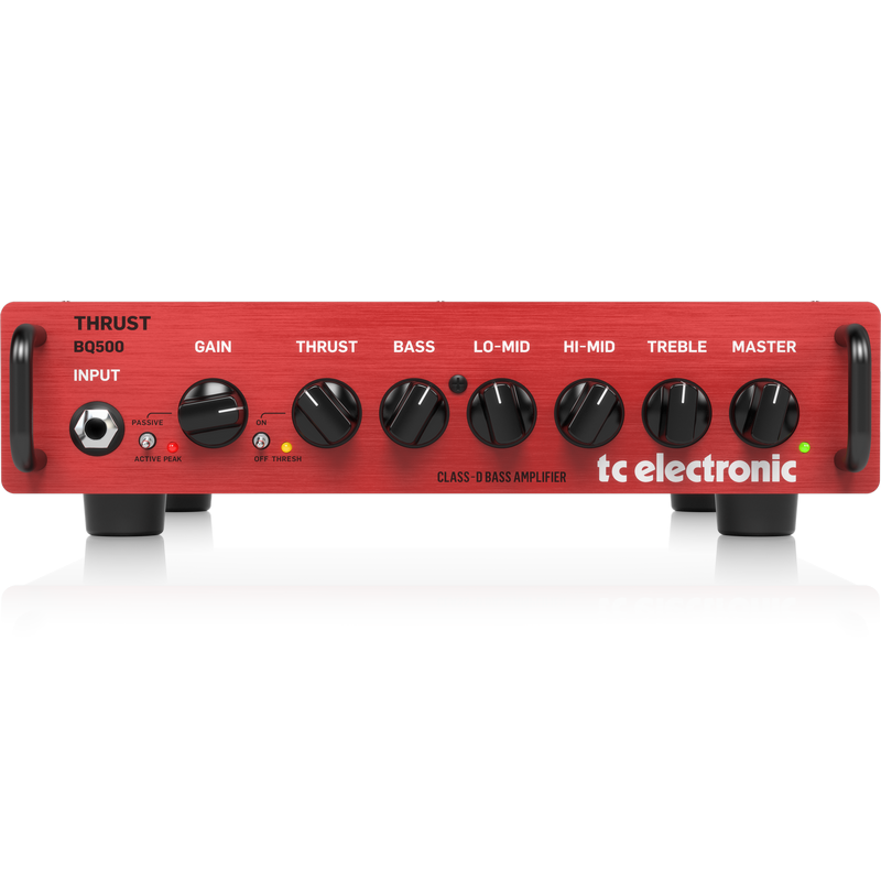 TC ELECTRONIC BQ500 TESTATA PER BASSO 500W PREAMP MOSFET E COMPRESSORE