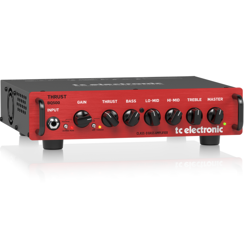 TC ELECTRONIC BQ500 TESTATA PER BASSO 500W PREAMP MOSFET E COMPRESSORE