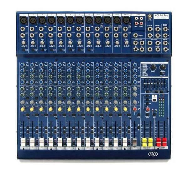 XXL Inside MCL16PRO - Mixer passivo con effetti - 16 canali