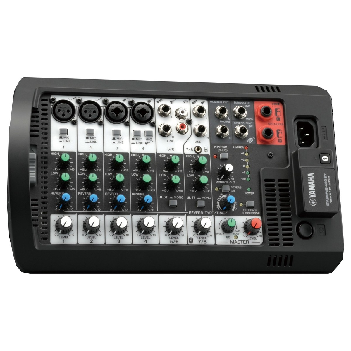 YAMAHA STAGEPAS 400BT SISTEMA AMPLIFICATO PORTATILE 8" 400 WATT CONNESSIONE BLUETOOTH