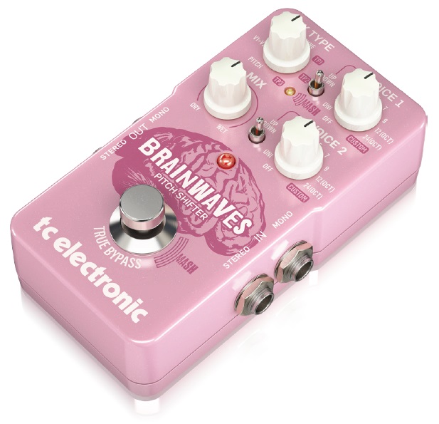 TC ELECTRONIC BRAINWAVES PITCH SHIFTER POLIFONICO WHAMMY DETUNE EFFETTO A PEDALE PER CHITARRA