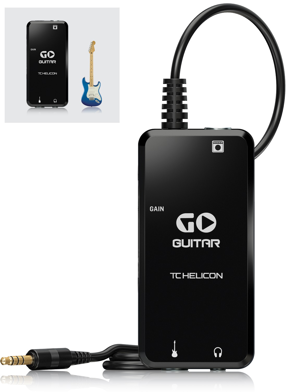 TC HELICON GO GUITAR INTERFACCIA PORTATILE PER CHITARRA PER DISPOSITIVI MOBILI