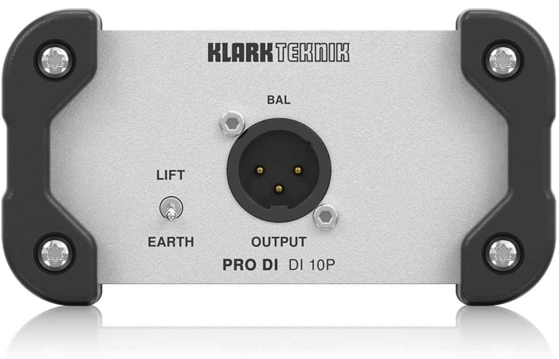 KLARK TEKNIK DI-10P DI-BOX PASSIVA INPUT STEREO TRASFORMATORE MIDAS USCITA MONO SOMMATA