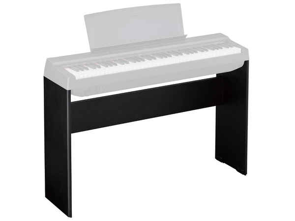 YAMAHA L121 B SUPPORTO MOBILE LEGNO STAND GAMBE P121 PIANOFORTE COLORE NERO