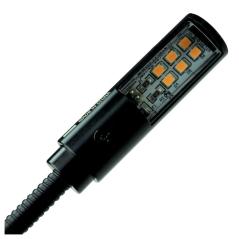 KLARK TEKNIK LEDLAMP 18 LAMPADA LED A COLLO D'OCA CON CONNETTORE XLR 4 POLI