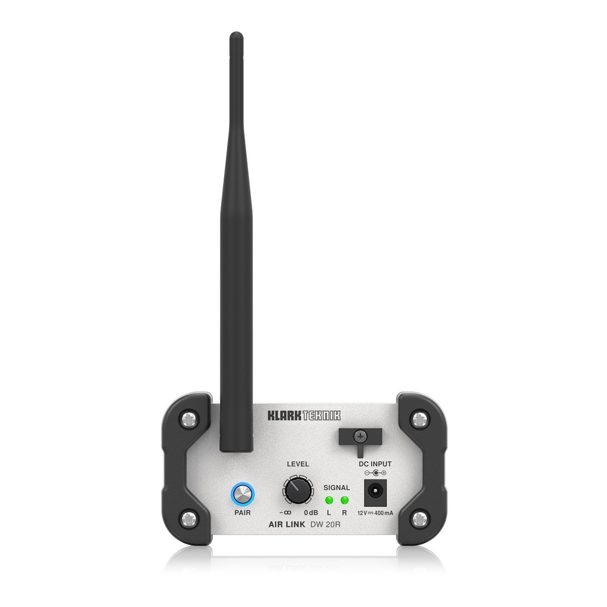 KLARK TEKNIK DW20R AIR LINK RICEVITORE AUDIO STEREO WIRELESS 2,4 GHz
