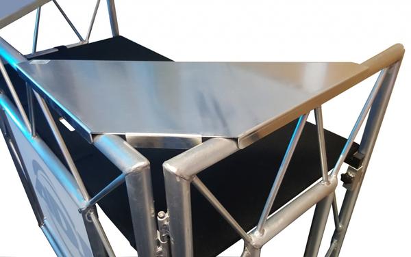 AMERICAN DJ PRO SHELF COPPIA DI RIPIANI IN ALLUMINIO PER PRO EVENT TABLE