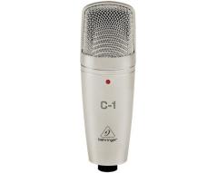 BEHRINGER VOICE STUDIO BUNDLE C1 MICROFONO STUDIO + CLAMP + CAVO + PREAMP 16 PRESET E INTERFACCIA AUDIO USB