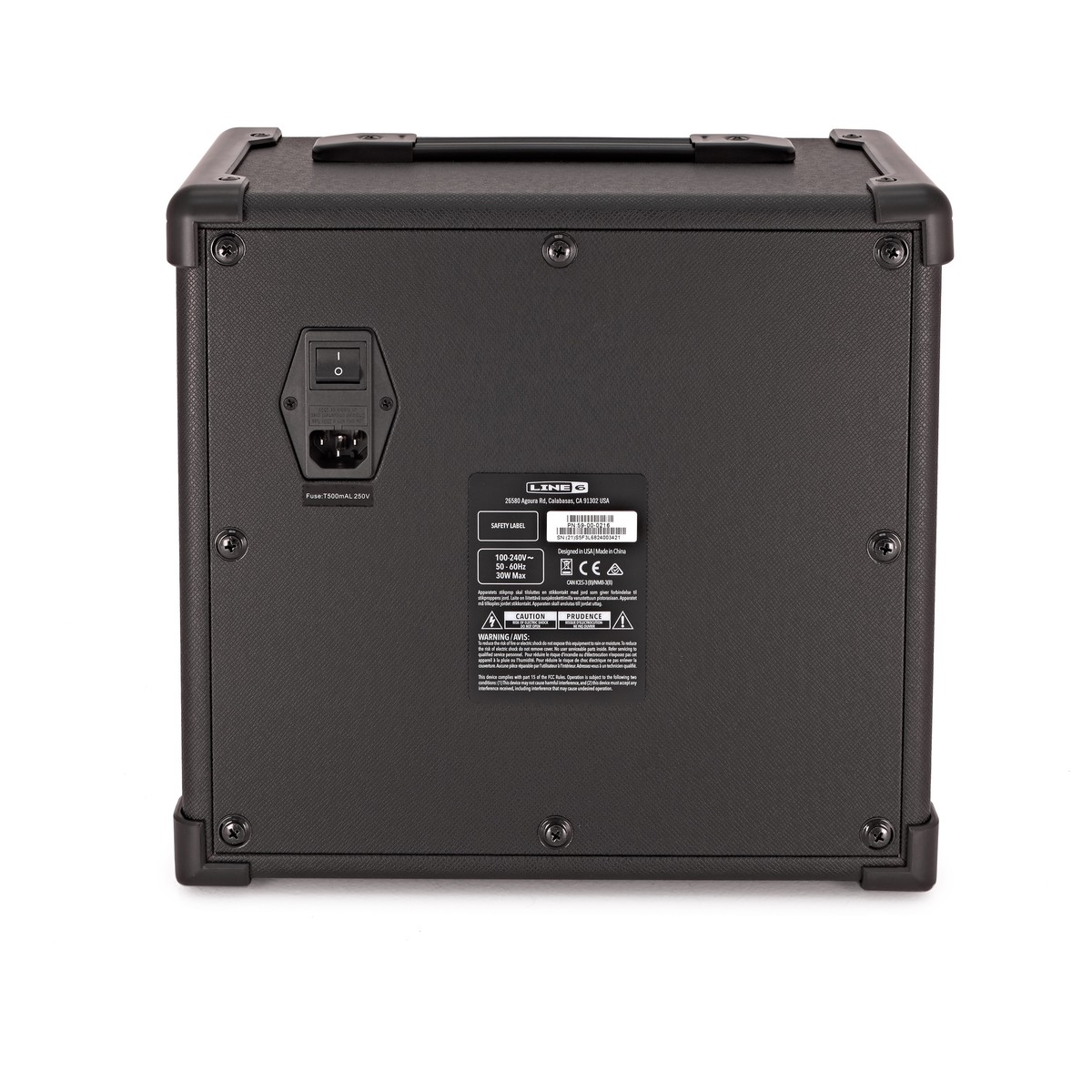 LINE 6 LINE6 SPIDER V20 MKII AMPLIFICATORE 20 WATT PER CHITARRA A MODELLAZIONE CON 200 MODELLI