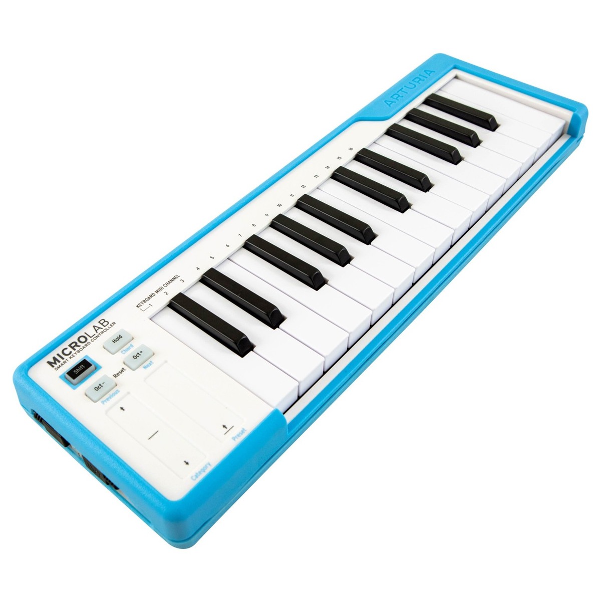 ARTURIA MICROLAB BLUE CONTROLLER TASTIERA 25 TASTI MINI MIDI - USB COLORE BLU