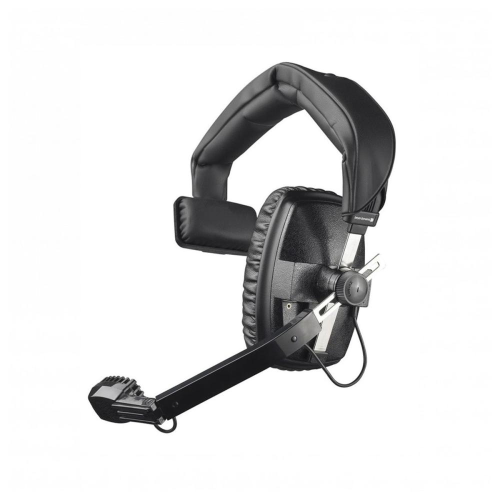BEYERDYNAMIC DT108 M200-H400-B CUFFIA MONO CHIUSA 400 OHM CON MICROFONO IPERCARDIOIDE