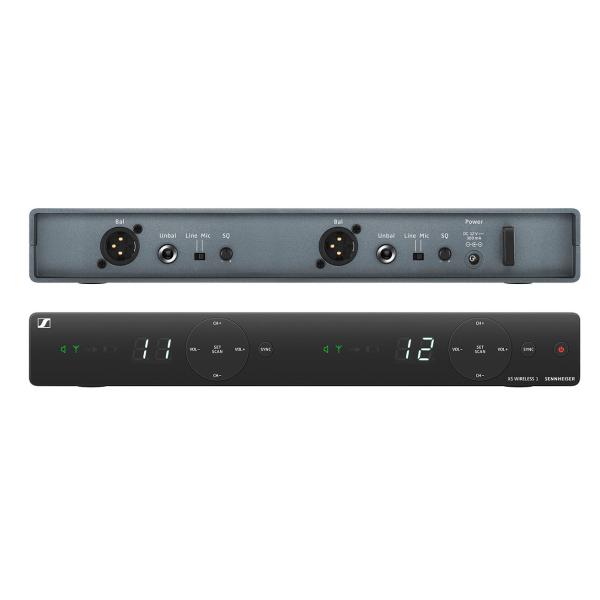 SENNHEISER XSW 1 825 A DUAL VOCAL SET MICROFONI + RICEVITORE SISTEMA WIRELESS BANDA A