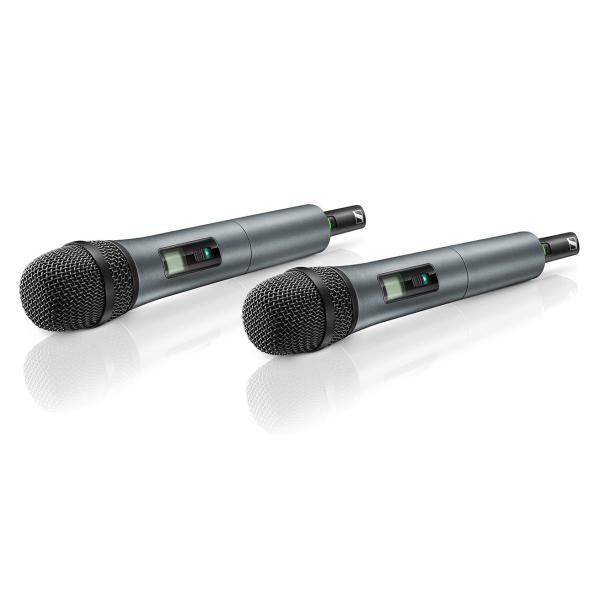 SENNHEISER XSW 1 825 A DUAL VOCAL SET MICROFONI + RICEVITORE SISTEMA WIRELESS BANDA A