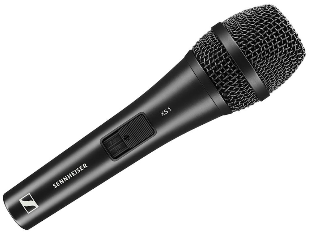 SENNHEISER XS1 MICROFONO DINAMICO COARDIOIDE PER VOCE CON SWITCH ON-OFF