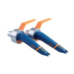 ORTOFON CONCORDE DJ MKII TWIN COPPIA DI SHELL TESTINE E PUNTINE SFERICHE PER DJ
