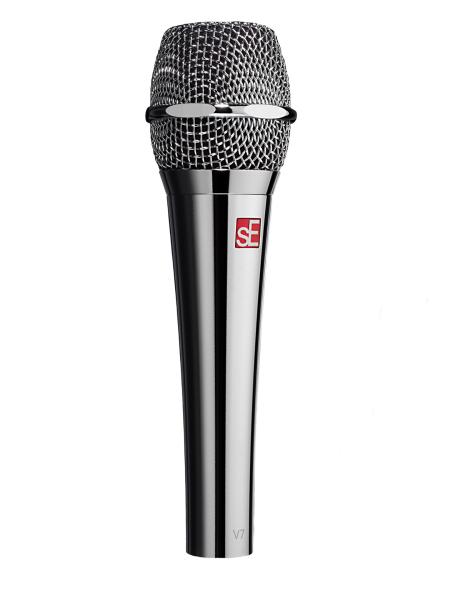 SE ELECTRONIC S V7 CHROME MICROFONO DINAMICO SUPERCARDIOIDE PER VOCE