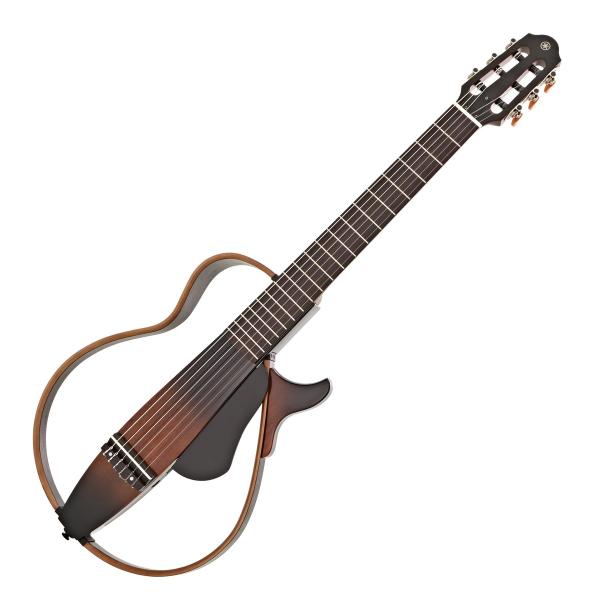 YAMAHA SLG200N TBS NATURAL CHITARRA CLASSICA SILENT TOBACCO BROWN BURST