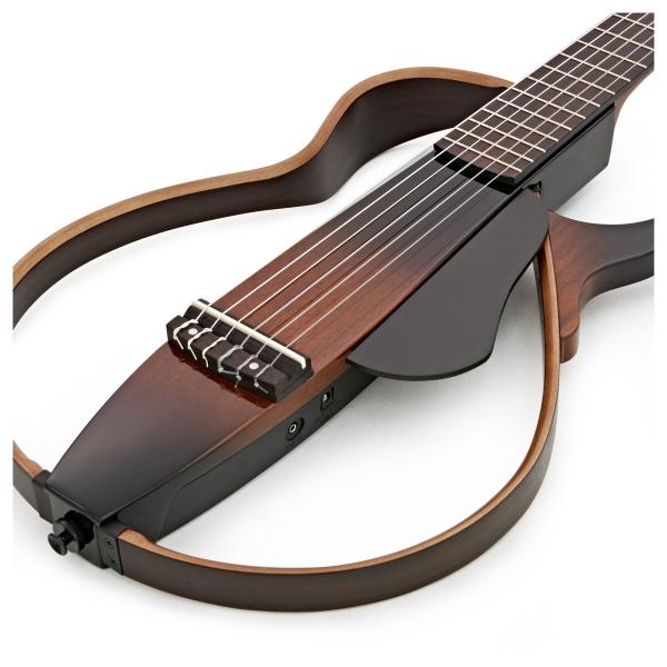 YAMAHA SLG200N TBS NATURAL CHITARRA CLASSICA SILENT TOBACCO BROWN BURST