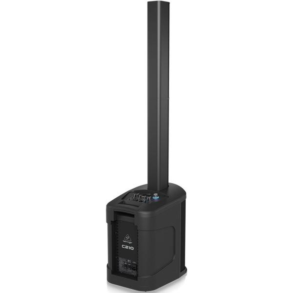 BEHRINGER C210 IMPIANTO COLONNA LED-SHOW DSP TELECOMANDO SUBWOOFER-8" 4 x 2 5" 3CH BLUETOOTH MP3 USB SD-MMC 200W EX-DEMO