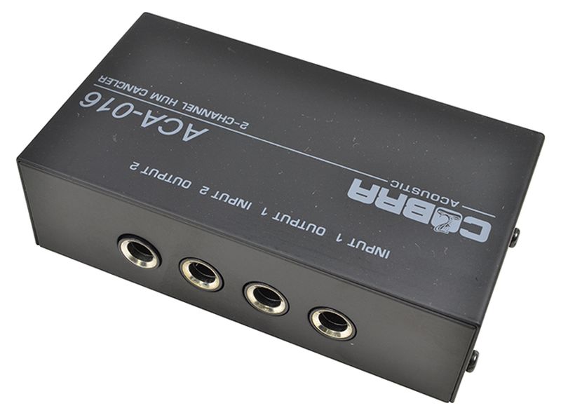 COBRA ACA-016 HUM CANCELLER FILTRO PER RONZIO E HUM DATO DA PC E LAPTOP A MIXER E AMPLIFICATORI
