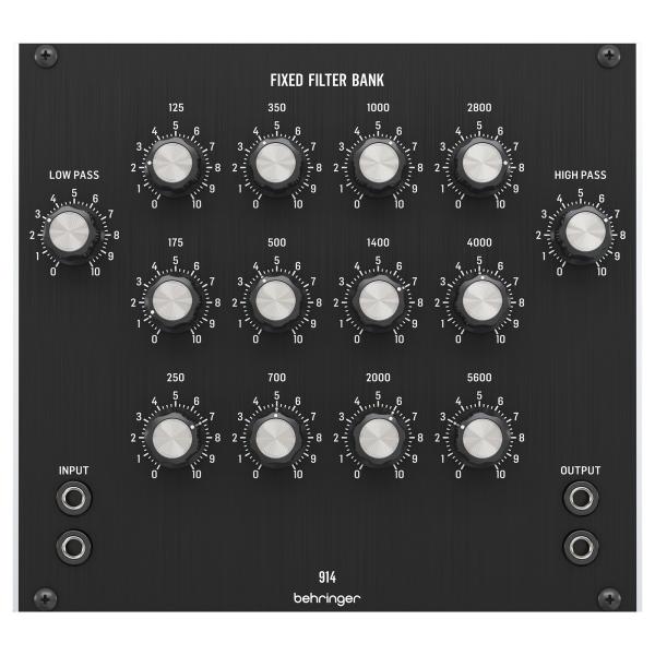 BEHRINGER 914 FIXED FILTER BANK MODULO ANALOGICO FIXED FILTER BANK PER EURORACK