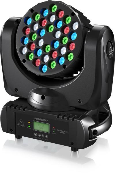 BEHRINGER TESTA MOBILE MH363 36 LED CREE RGBW DA 3 WATT DMX SOUND STROBO