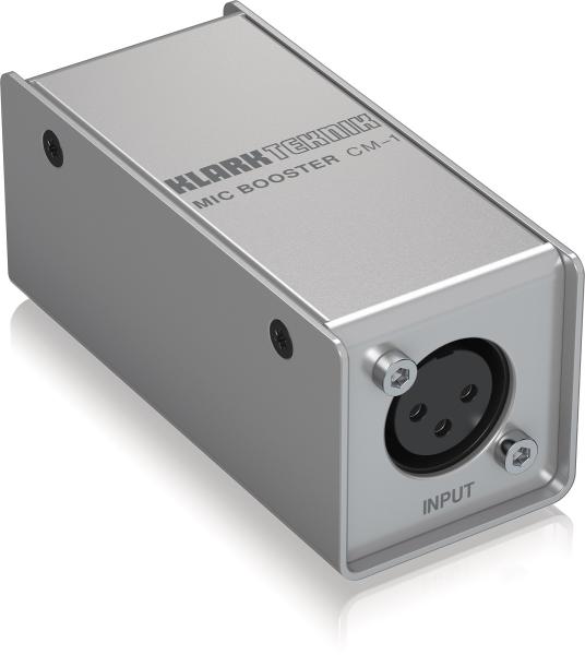 KLARK TEKNIK MIC BOOSTER CM1 PREAMPLIFICATORE CON GUADAGNO +25dB PER MICROFONI