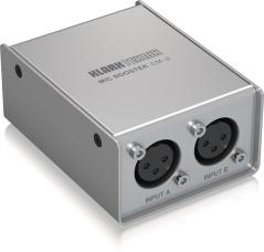KLARK TEKNIK MIC BOOSTER CM2 PREAMPLIFICATORE 2 CANALI CON GUADAGNO +25dB PER MICROFONI