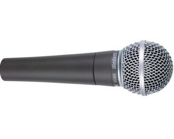 SHURE SM58 QUALITY BUNDLE MICROFONO SM-58 + CAVO XLR SOMMER CABLE 6MT + ASTA MICROFONICA KONIG&MEYER
