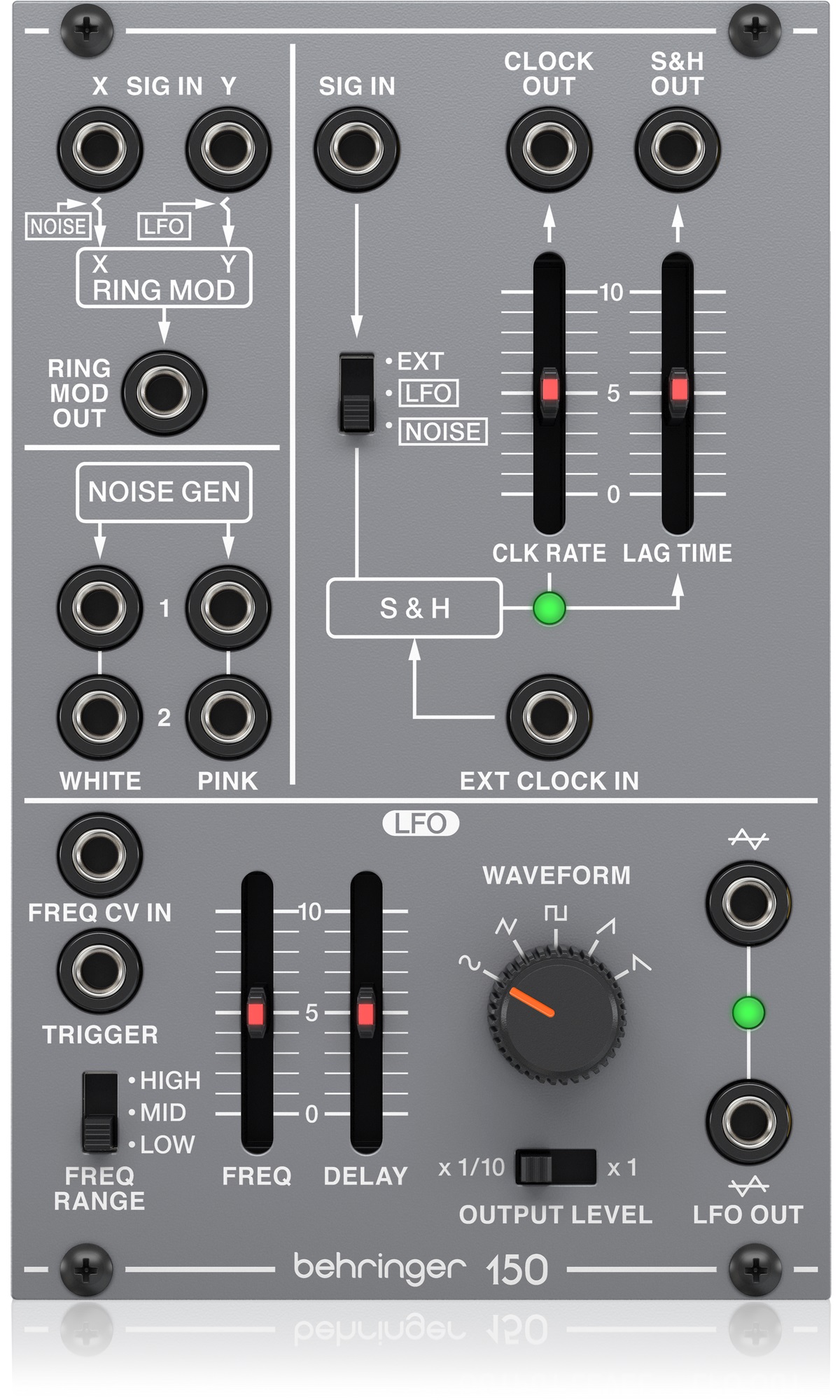 BEHRINGER  150 RING MOD-NOISE-S&H-LFO MODULO ANALOGICO MODULATOR PER EURORACK