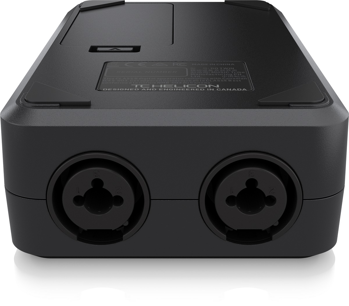 TC HELICON GO TWIN INTERFACCIA AUDIO MIDI DISPOSITIVI MOBILI 2 CANALI ALTA DEFINIZIONE