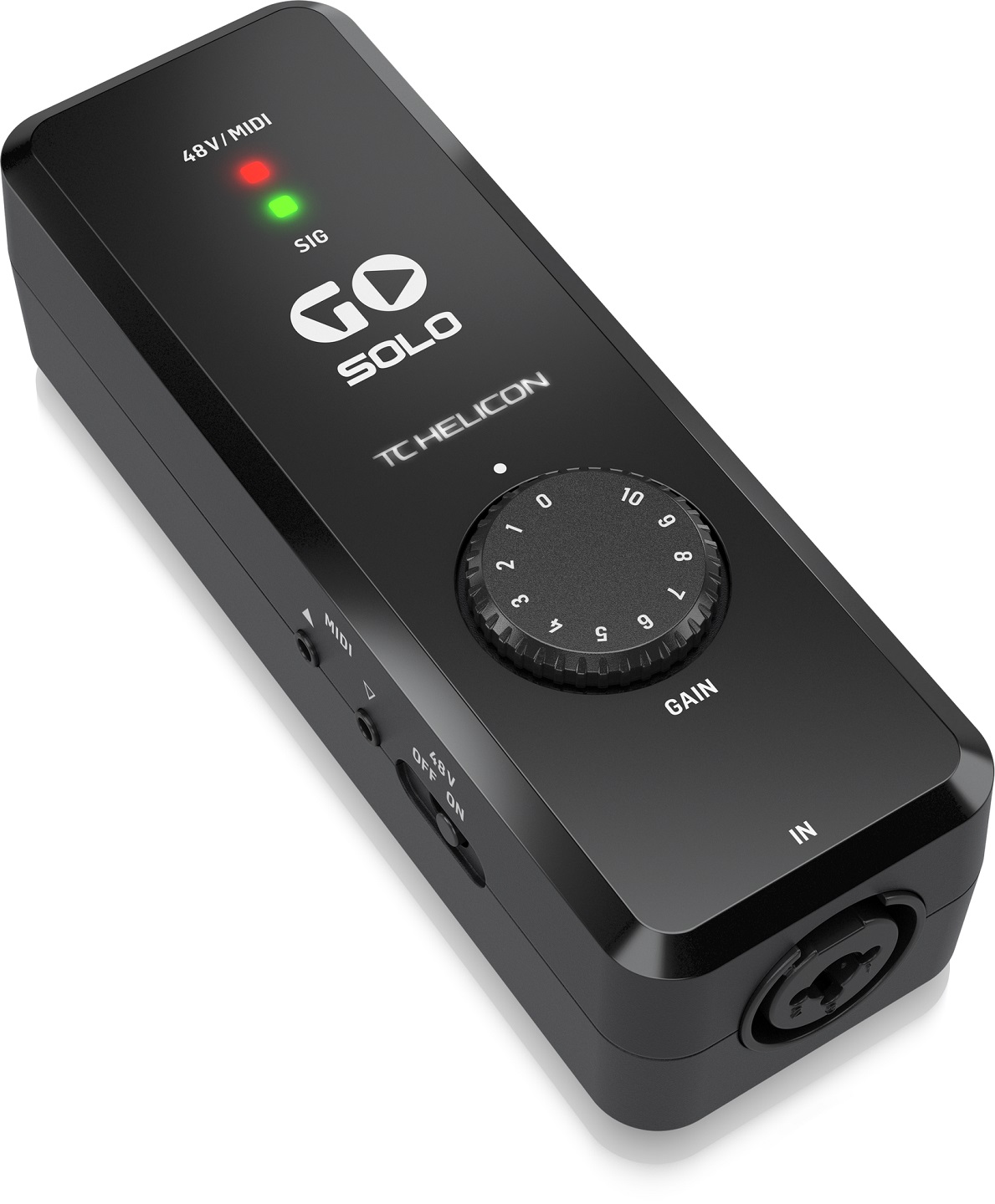 TC HELICON GO SOLO INTERFACCIA AUDIO MIDI PER DISPOSITIVI MOBILI ALTA DEFINIZIONE