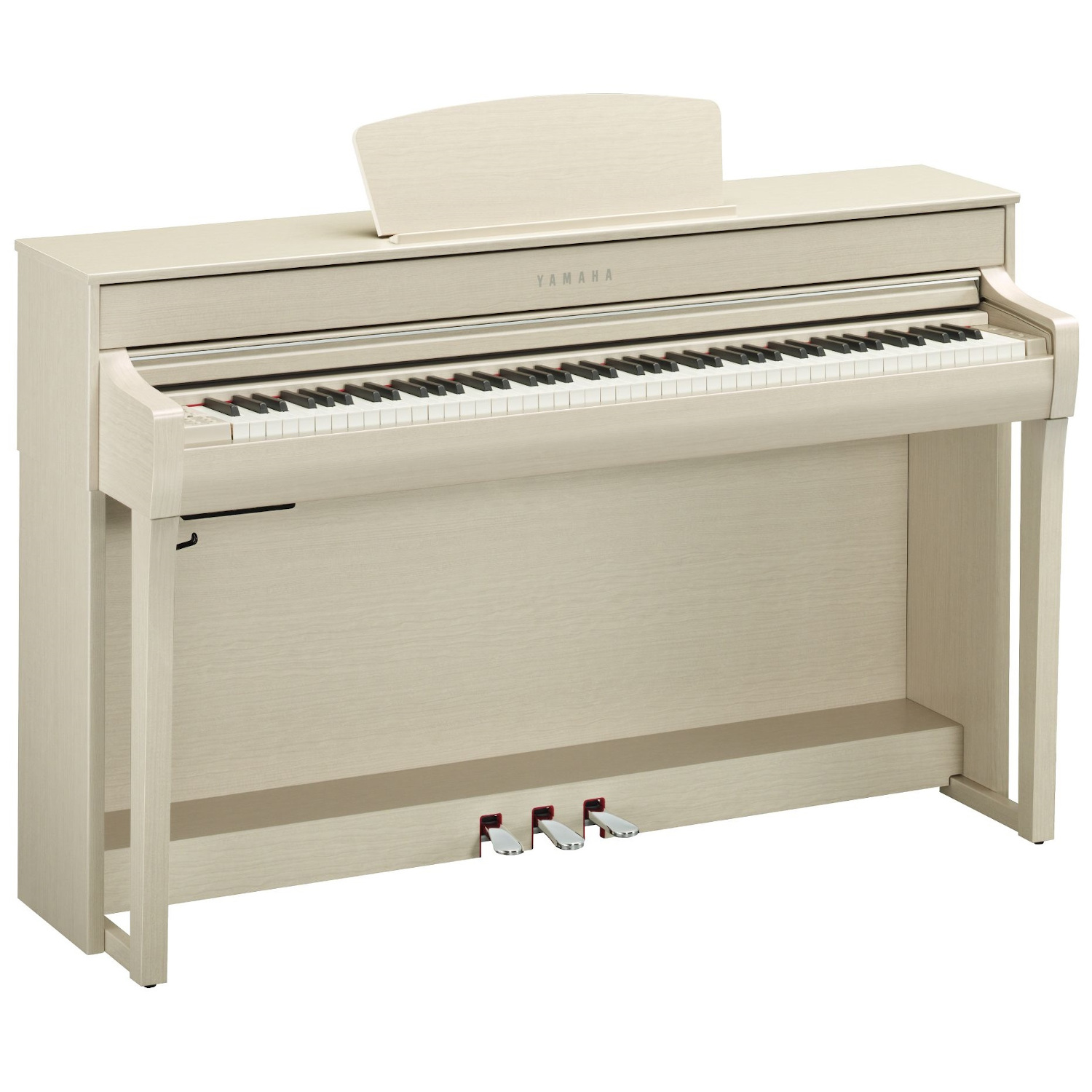 YAMAHA CLAVINOVA CLP735 WHITE ASH PIANOFORTE DIGITALE 88 TASTI PESATI COLORE BIANCO CENERE