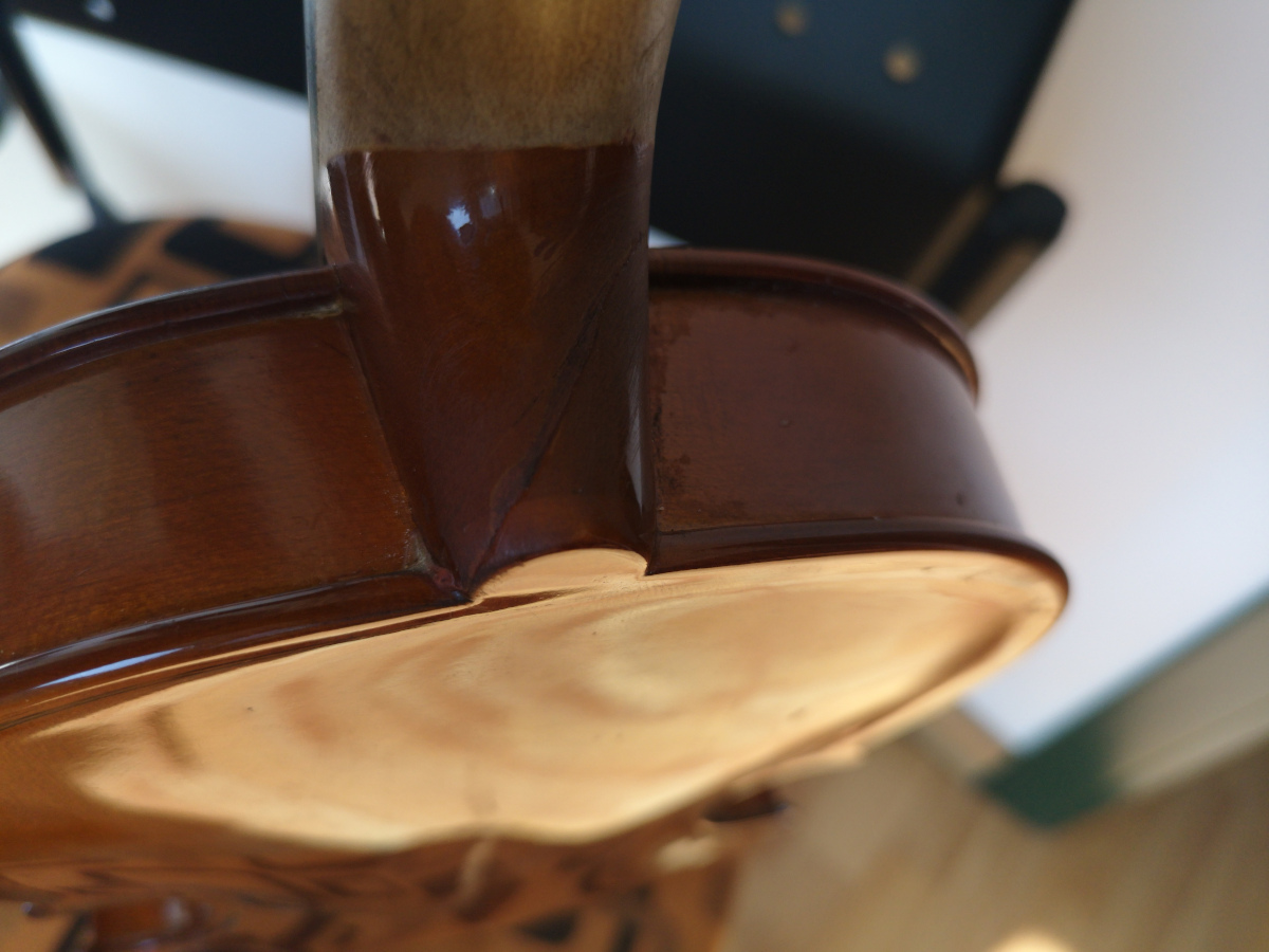 HORA VIOLINO ELETTRICO 4-4 MADE IN EUROPE TOP ABETE MASSELLO ELETTRIFICATO PIOLI TASTIERA MENTONIERA ACERO + CASE + ARCHETTO USA