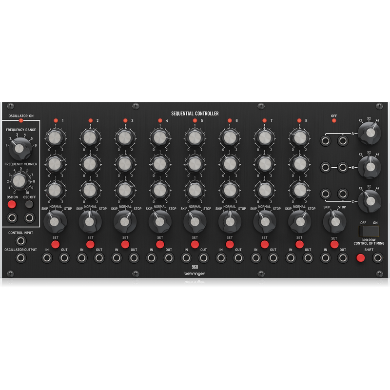 BEHRINGER 960 MODULO STEP SEQUENCER ANALOGICO IN FORMATO EURORACK