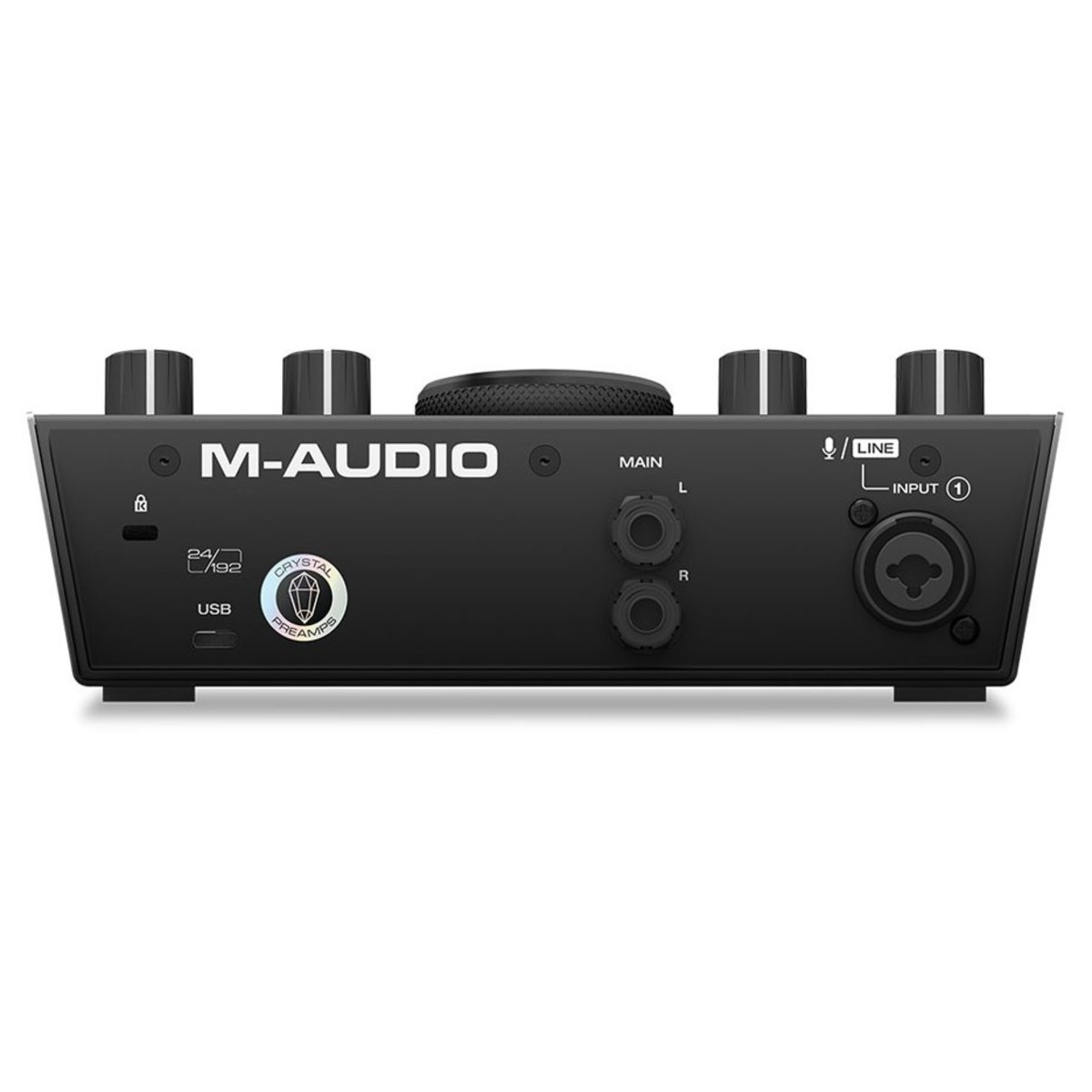 M-AUDIO AIR 192-4 INTERFACCIA AUDIO MIDI USB 2 IN - 2 OUT CON 1 INGRESSI PER MICROFONICO