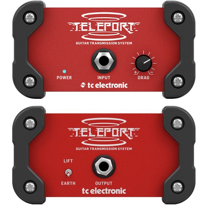 TC ELECTRONIC TELEPORT GLT + TELEPORT GLR SISTEMA TRASMETTITORE + RICEVITORE PER SEGNALI DI CHITARRA A LUNGA DISTANZA BUNDLE