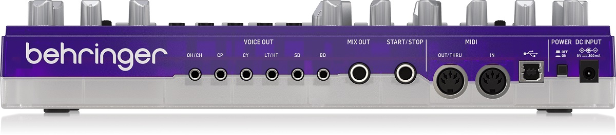 BEHRINGER RD-6 GP RHYTHM DESIGNER PURPLE DRUM MACHINE VIOLA