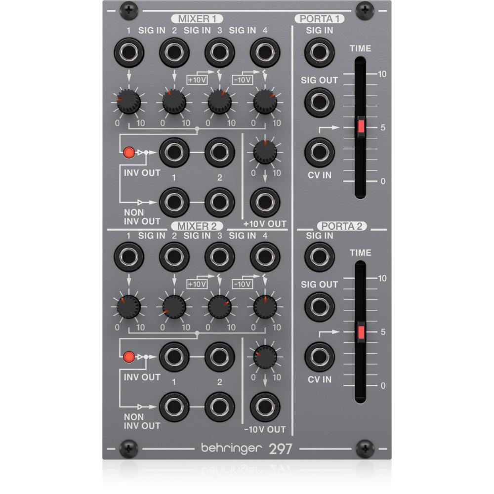 BEHRINGER 297 DUAL PORTAMENTO-CV UTILITIES MODULO EURORACK SYSTEM 100