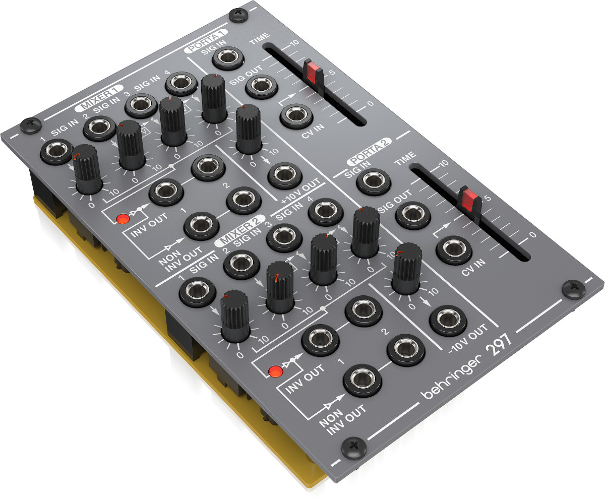 BEHRINGER 297 DUAL PORTAMENTO-CV UTILITIES MODULO EURORACK SYSTEM 100