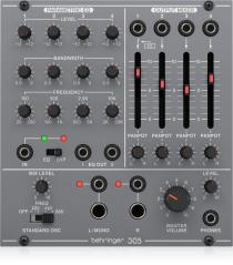 BEHRINGER 305 EQ-MIXER-OUTPUT UTILITIES MODULO EURORACK SYSTEM 100