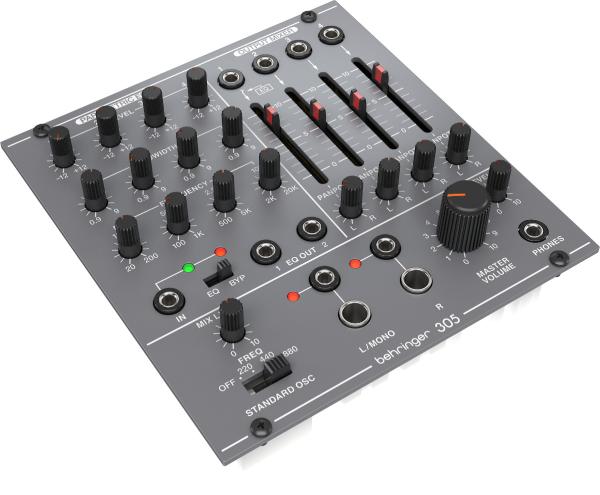 BEHRINGER 305 EQ-MIXER-OUTPUT UTILITIES MODULO EURORACK SYSTEM 100